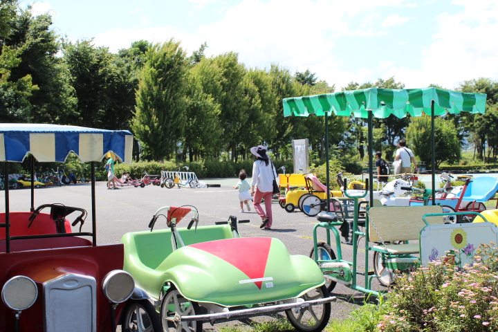 スカイパーク　おもしろ自転車